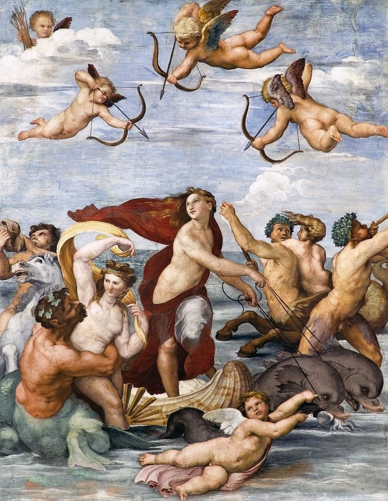 Trionfo di Galatea 1512 - Villa Farnesina, Roma